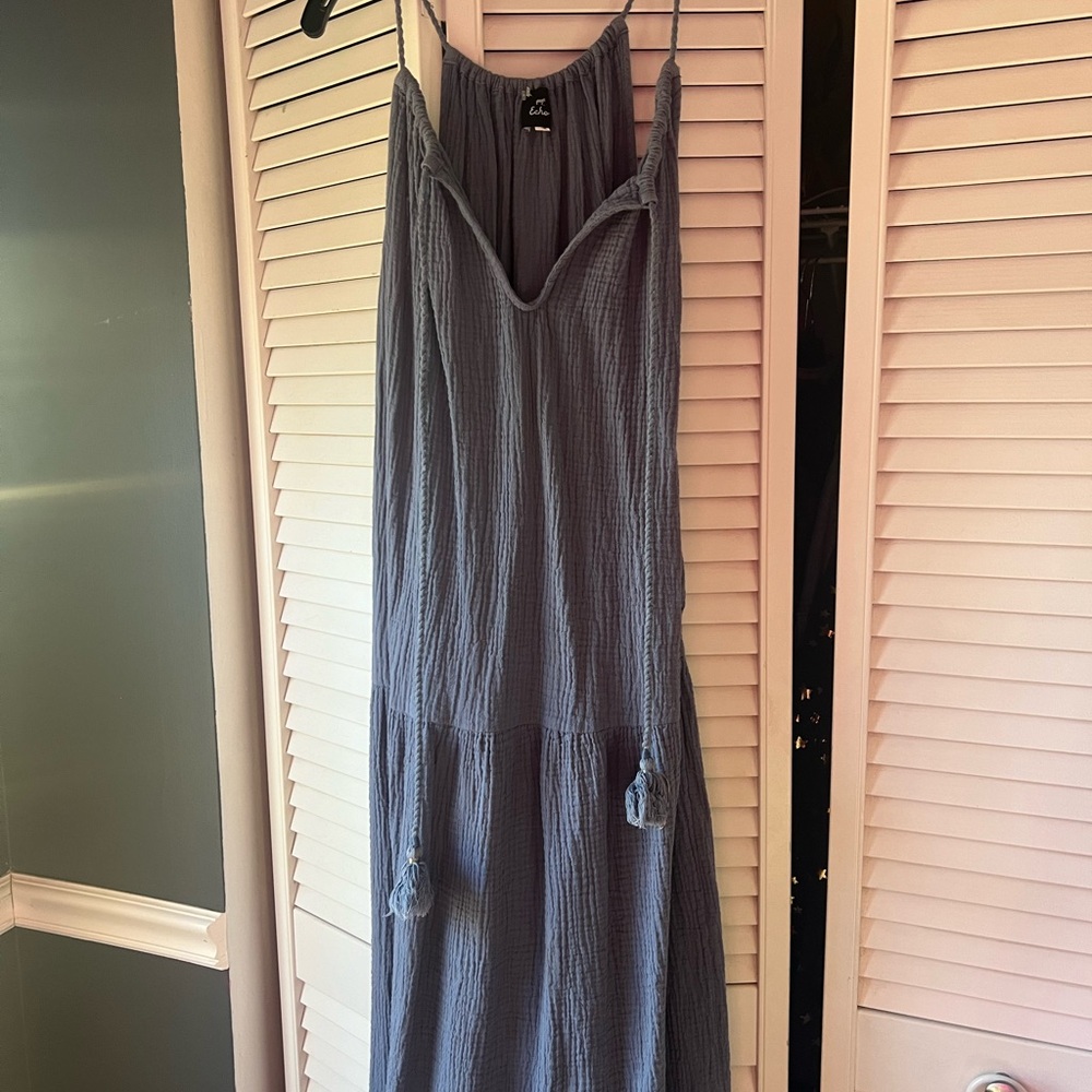 Echo sky blue maxi dress